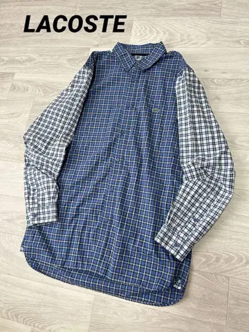 LACOSTE 라코스테 체크 셔츠