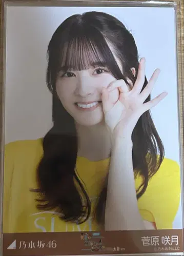 노기자카46 브로마이드 스가하라 사츠키 오사카 라이브 T 요리