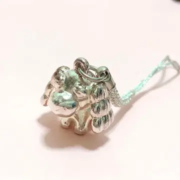 오차견 커피견 순은 스트랩 실버