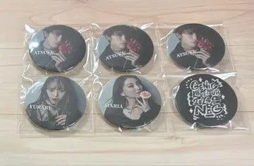GENIC 캔뱃지 마시코 아츠키 카나야 마리아 우이 유라리 N_G