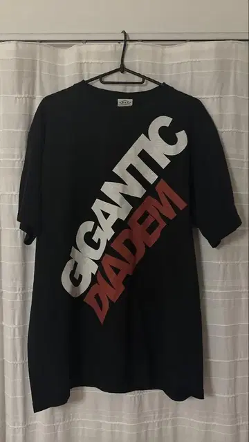 N.S.T. GIGANTIC DAIDEM 티셔츠 L 사이즈 블랙