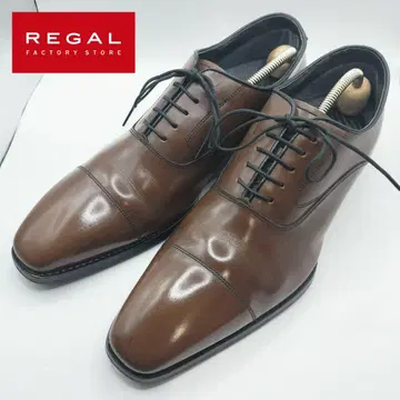 [컨디션 최상] REGAL 스트레이트 팁 24.5cm 비즈니스 슈즈