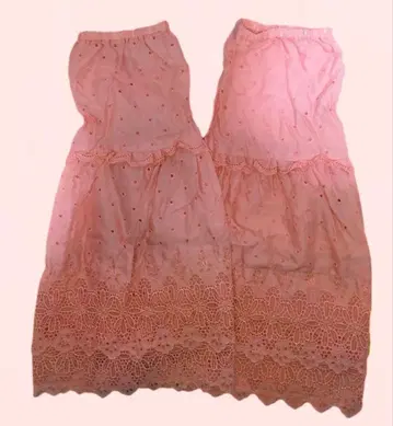 최종 가격 인하*부쇼안*레이스 덧소매*살몬 핑크*유카타