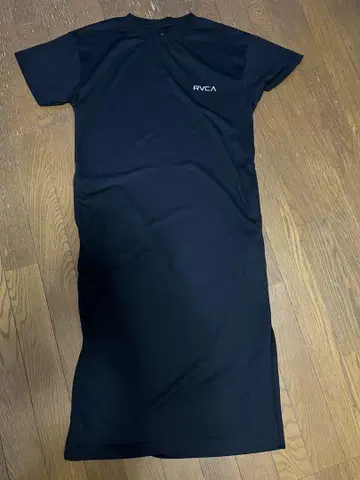 RVCA 반팔 셔츠 원피스 블랙