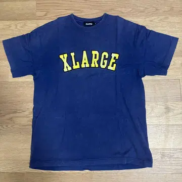 XLARGE 네이비 로고 티셔츠 M