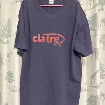 ciatre 로고 프린트 티셔츠