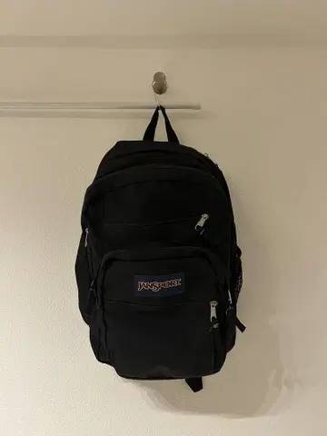 JANSPORT 블랙 백팩