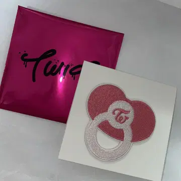 TWICE 와펜 스티커