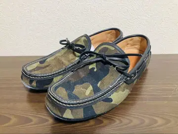 [레어] CAR SHOE 원조 드라이빙 신발 카모플라쥬 블랙