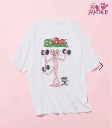 니코앤드 CHARACTER PRINT T-SHIRT 핑크 팬서