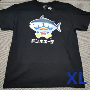 돈키호테 고치 한정판 가쓰오 돈펜 티셔츠 블랙 XL 새상품