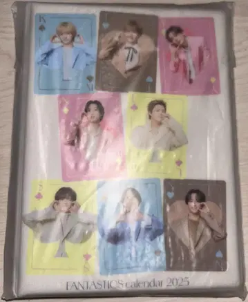 fantastics 달력 2025 포토 카드 홀더