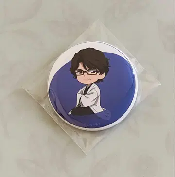 BLEACH 네이비 나염 소우스케 캔뱃지