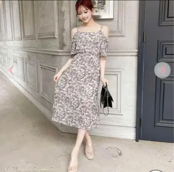 셰리미 오픈 숄더 원피스