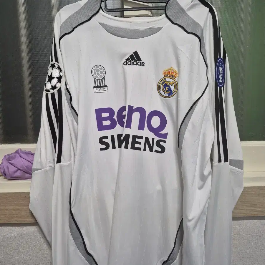 ADIDAS | 아디다스 Beckham 06-07 Real Madrid Long Sleeve 2XL