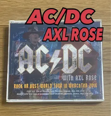 [ 4매 ] AC/DC Axl Rose GUNS N' ROSES 헤비메탈