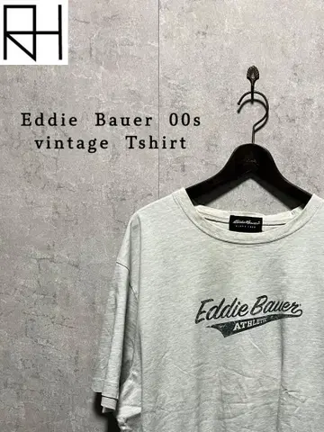 [구제 의류] Eddie Bauer 00s 프론트 디자인 티셔츠