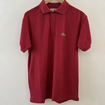 LACOSTE 라코스테 빨간색 피케 셔츠 프랑스제 빈티지