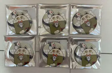 성인 남성 3인조 세이단 냥야오츄 캔뱃지