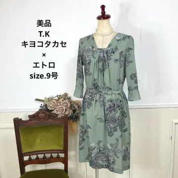 새상품급 T.K 키요코 타카세 에트로 콜라보 원피스