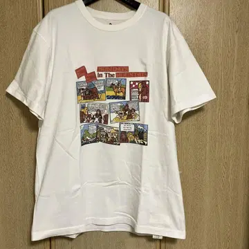 MOUNTAIN RESEARCH 코믹 프린트 티셔츠