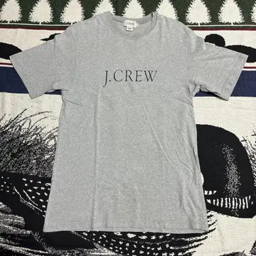 [ 진품 ] 구제 의류 00s J.CREW 로고 티셔츠 USA 제작
