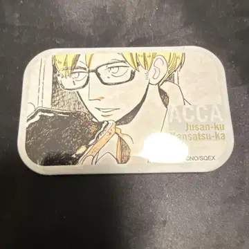 ACCA 13구 감찰과 BADON 카페 캔뱃지 니노 스퀘어 안경