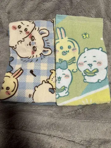 치이카와 시마무라 페이스 타월 2종