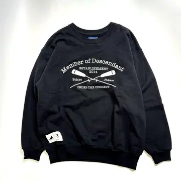 DESCENDANT CROSS PADDLE CREW NECK 맨투맨