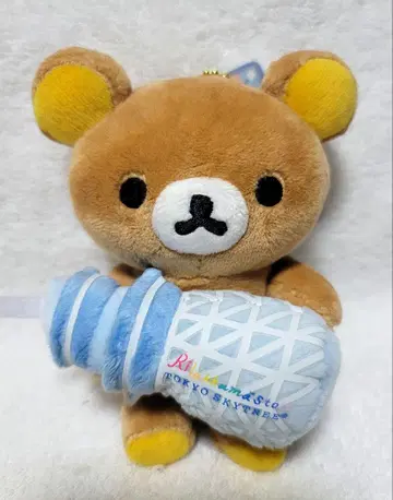도쿄 스카이트리 리락쿠마 인형 배지