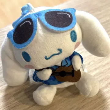 시나모롤 시나몬 하와이 키링 봉제 인형 마스코트 산리오