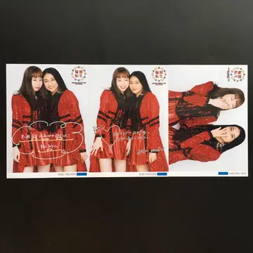 2008 안주루무 와다 아야카 카츠타 리나 브로마이드 3장 세트