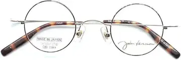 인기 있는 John Lennon JL-1063 골드 안경 프레임 일본제