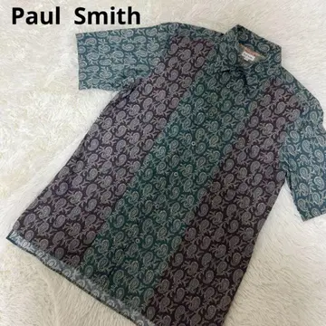 [ Paul Smith ] 페이즐리 무늬 셔츠 L 사이즈