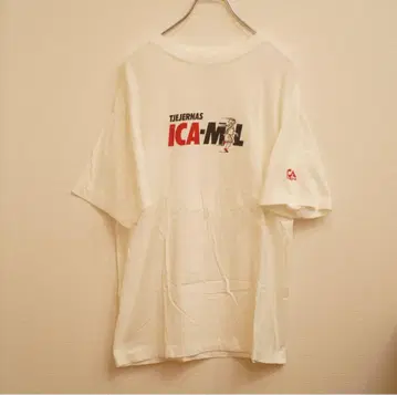 90s ICA-MIL 유로 티셔츠 싱글 스티치