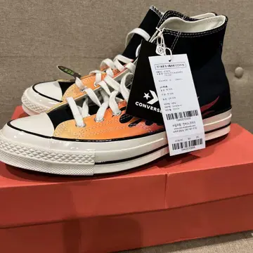 정품 CONVERSE CT70. 프레임 파이어 패턴 28.0 새상품