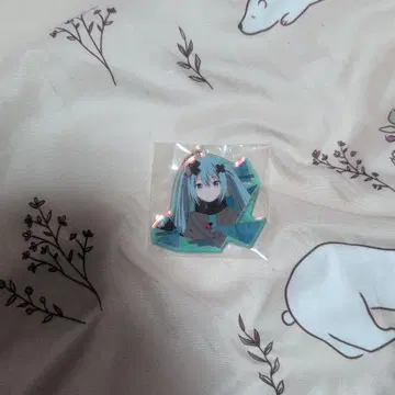 프로세카 극장판 닫힌 창문의 세계의 하츠네 미쿠 홀로그램 키링
