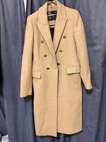 ZARA MANTECO 만테코 울 코트 여성용 S