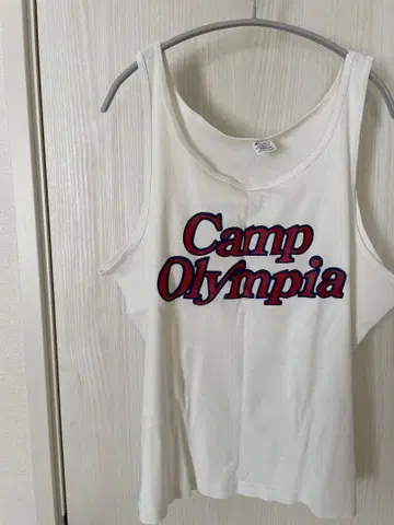 Champion 탱크탑 80s 트리코 태그