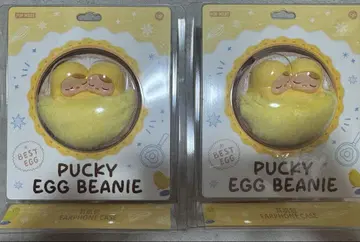 pucky egg beanie 이어폰 케이스 2세트 팝마트