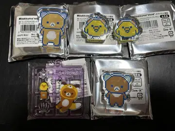리락쿠마 스토어 삿포로점 한정판 플라스틱 모델풍 키링