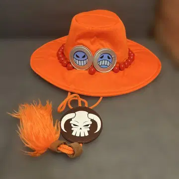 USJ 한정판 ONE PIECE 원피스 에이스 모자 햇