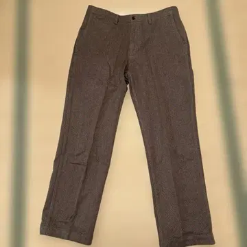 Japan Blue Jeans 다크 브라운 슬랙스 치노 팬츠