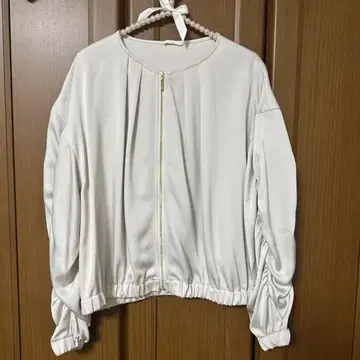 아나이 ANAYI 블루종 노카라 자켓 아우터 25SS