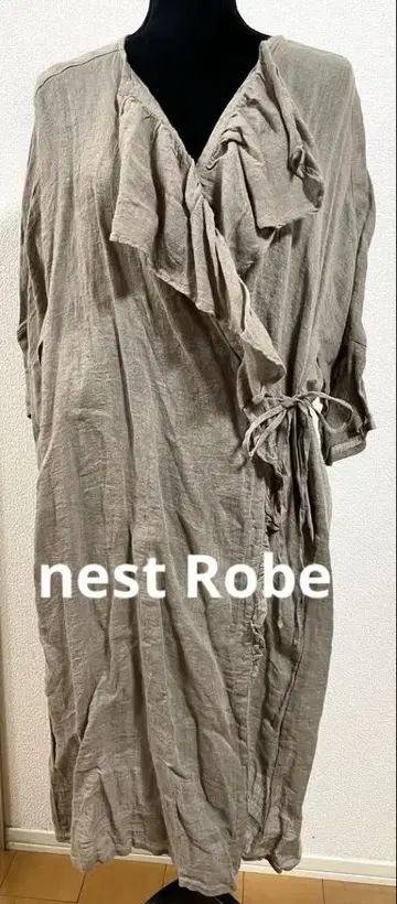 nest Robe 네스트로브 린넨 페이퍼 카슈쿨 원피스