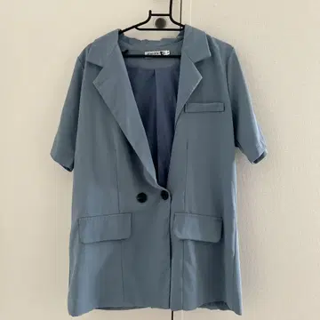 라이트 블루 숏팬츠 셋업
