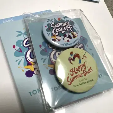 디즈니 Mrs.GREEN APPLE 캔뱃지