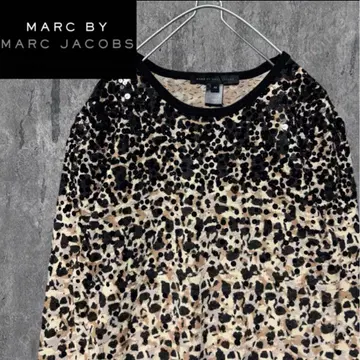 [새상품급] MARC BY MARC JACOBS 레오파드 스팽글 니트