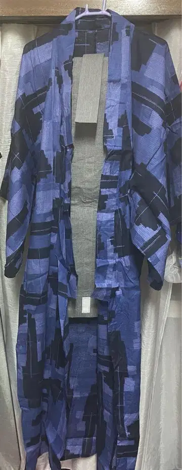 유카타 남성용 오비 포함