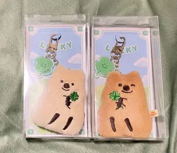 키키쿠오카 럭키 키링 2개 세트